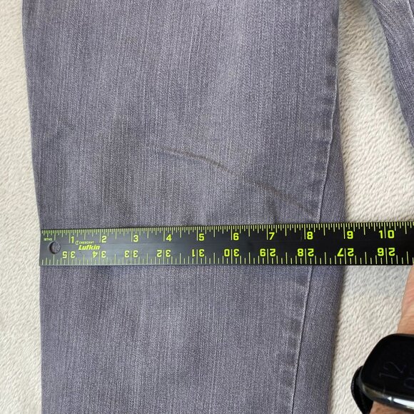 Gloria Vanderbilt Womens Jeans Size 12 Missy Amanda Classic Straight Retro Gray - Picture 5 of 14